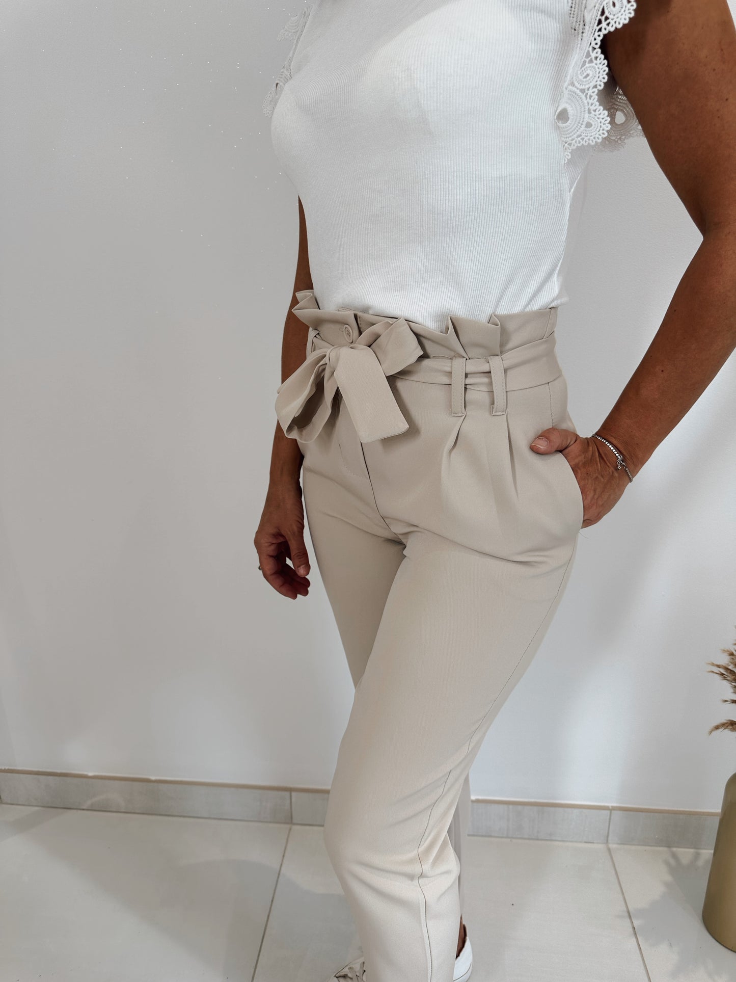 TOP BRODERIE BLANCHE